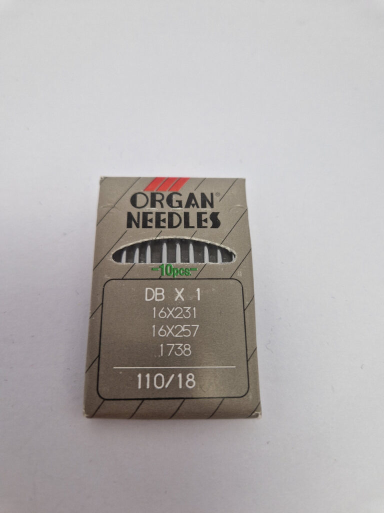 Машинні голки organ needles dbx1 №110 (10 штук в упаковці)
