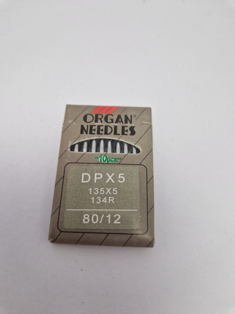 Машинні голки organ needles dpx5 №80 (10 штук в упаковці)