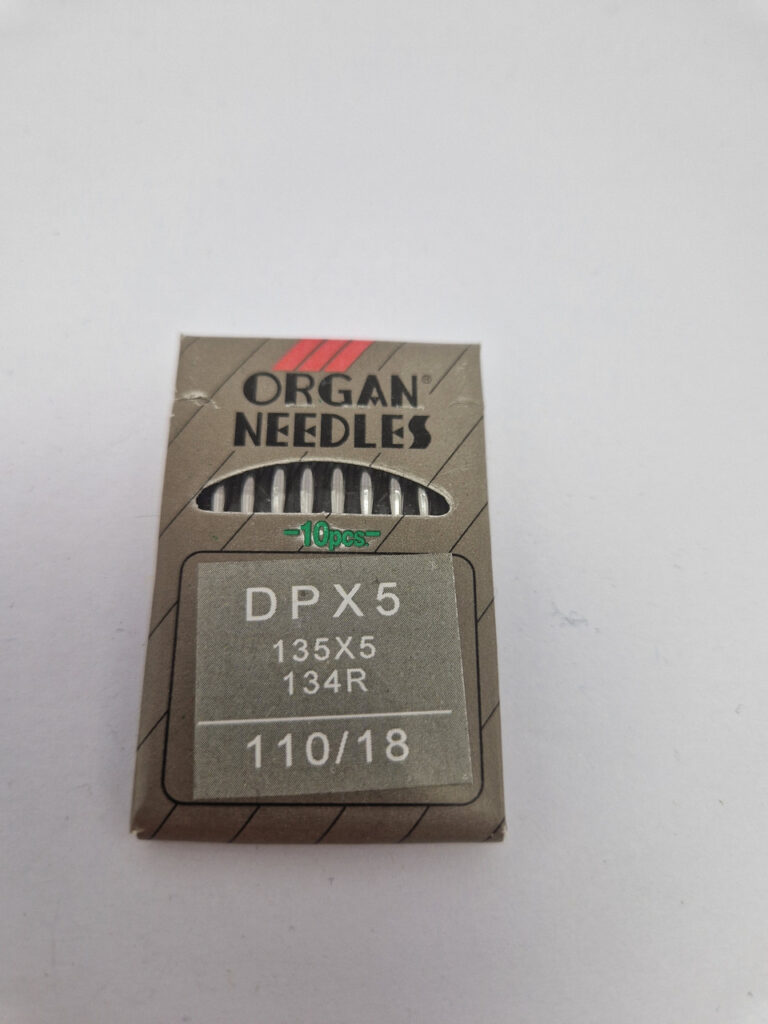 Машинні голки organ needles dpx5 №110 (10 штук в упаковці)