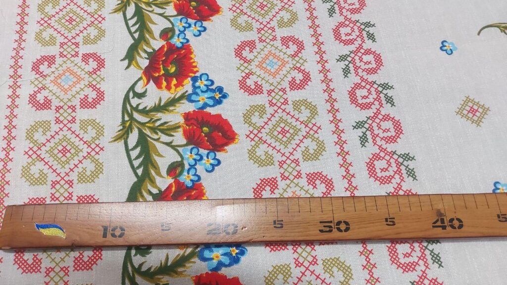 Лляна З Українським Квітковим Принтом