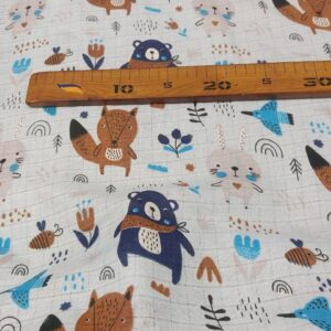 Ситець Лісові Звірята