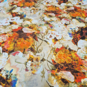 Трикотаж Принт Квіти