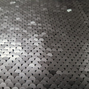 Сітка З Паєтками Двосторонніми Чорні-Срібні