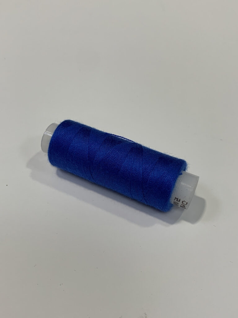 Нитка текстильная №40 / 200m електрик omega-200 — синій