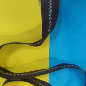 Блискавка металева №5 на 1 бігунок 80 см коричнева