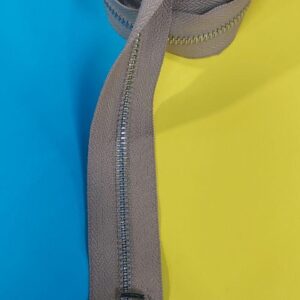 Блискавка металева №5 на 2 бігунки 100 см бежева