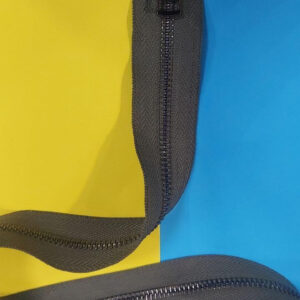 Блискавка металева №5 на 1 бігунок 80 см хакі