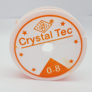 Еластичний шнур для виготовлення ювелірних виробів dalab crystal tec 0.8 мм помаранчевий