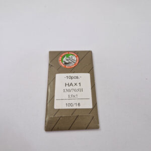 Машинні голки organ needles №100 побутові (10 штук)