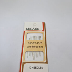 Набір голок silver-eye self-threading для слабозорих (10 штук)
