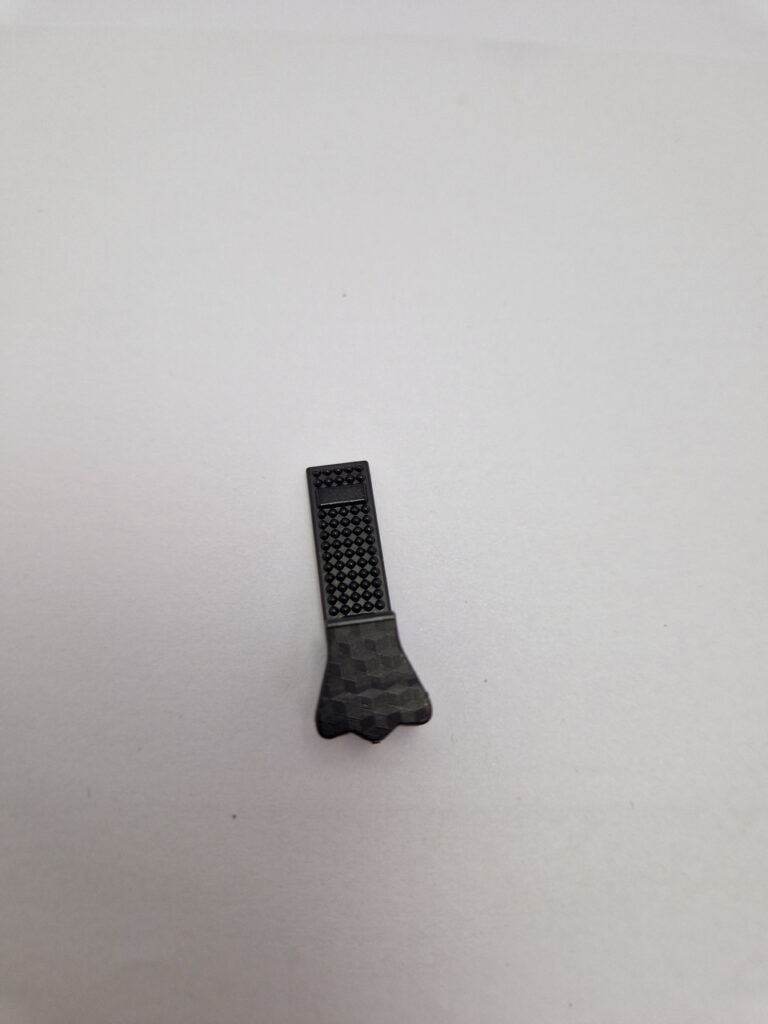 Бігунець на тракторну блискавку чорний, тип 5