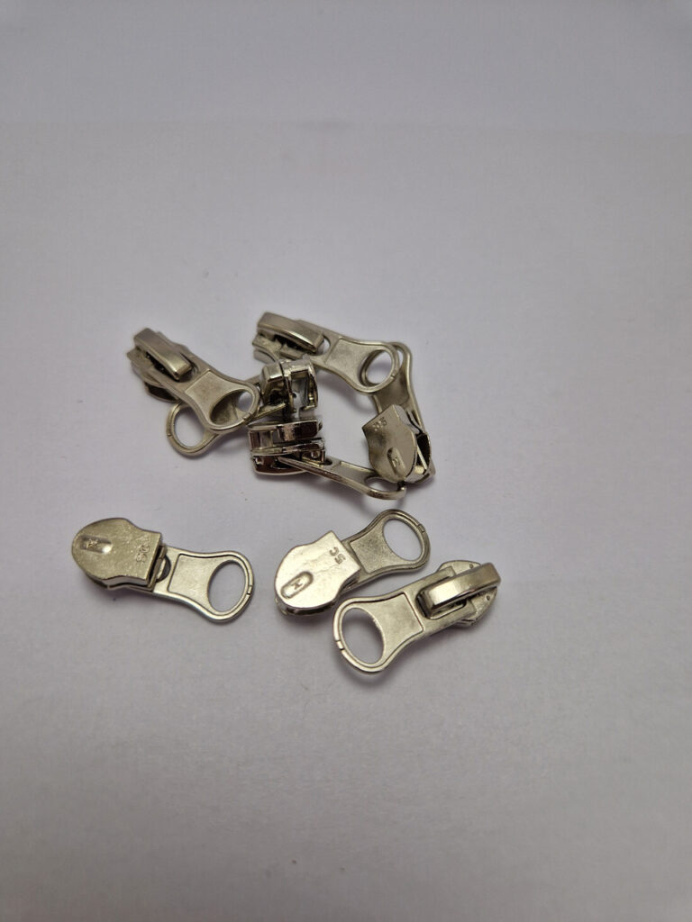 Бігунок на виту блискавку зворотній тип 5, нікель