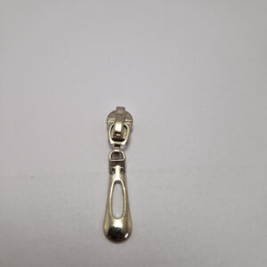 Бігунок на виту блискавку тип 5, нікель