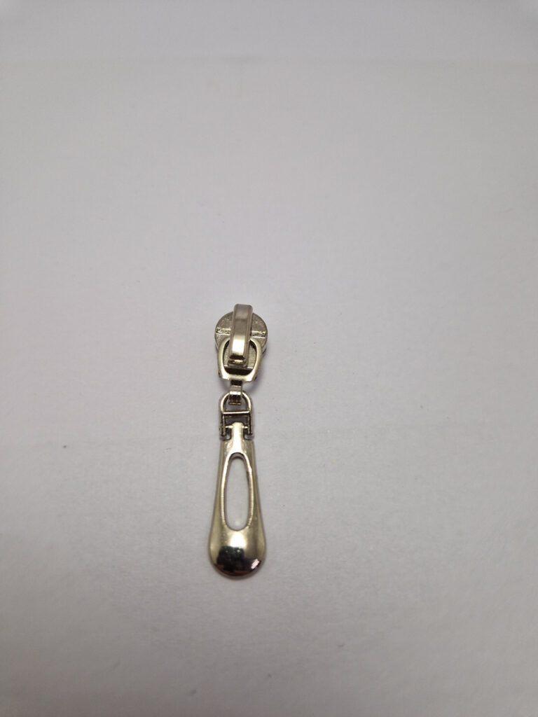 Бігунок на виту блискавку тип 5, нікель