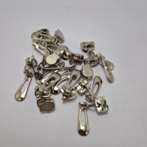 Бігунок на виту блискавку тип 5, нікель