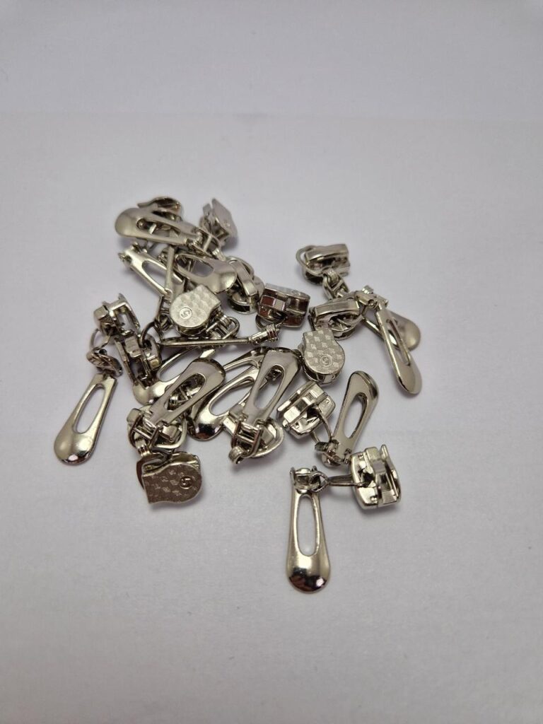 Бігунок на виту блискавку тип 5, нікель