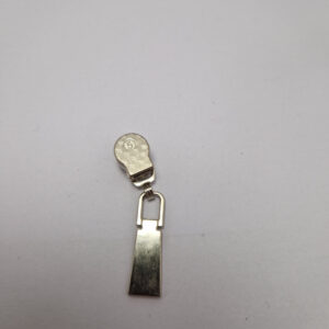 Бігунок на виту блискавку тип 5, сірий