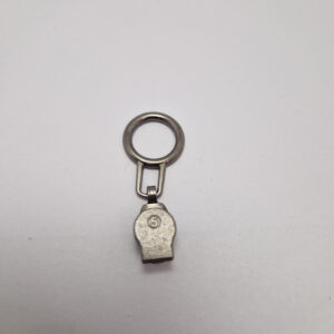 Бігунок на виту блискавку тип 5, темно-сірий