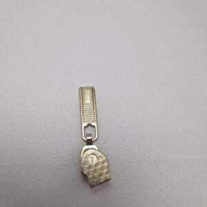 Бігунок на виту блискавку тип 7, нікель