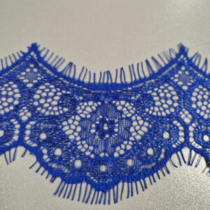 Мереживо французьке синє, ширина 8 см