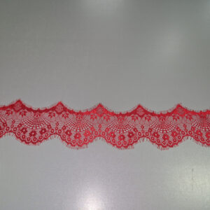 Мереживо французьке червоне, ширина 11 см