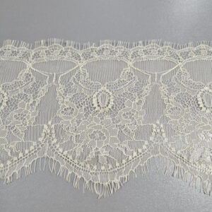 Мереживо французьке світло-жовте, ширина 15 см