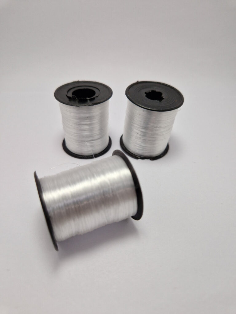 Волісіні для бісеру тонка, біла — білий