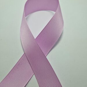 Стрічка репсова 2,5 см лавандова