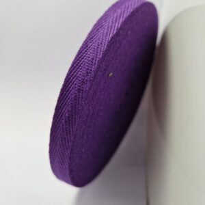 Кіперна стрічка баклажанна 1 см