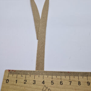 Кіперна стрічка бежева 1 см