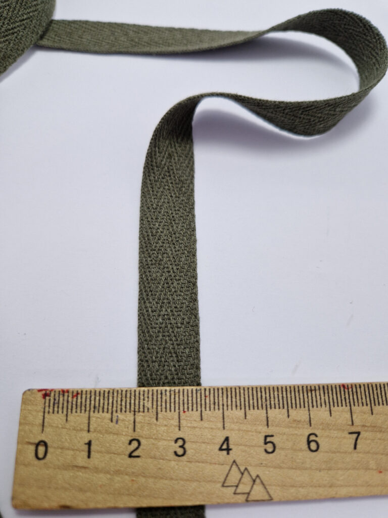 Кіперна стрічка хакі 1.5 см