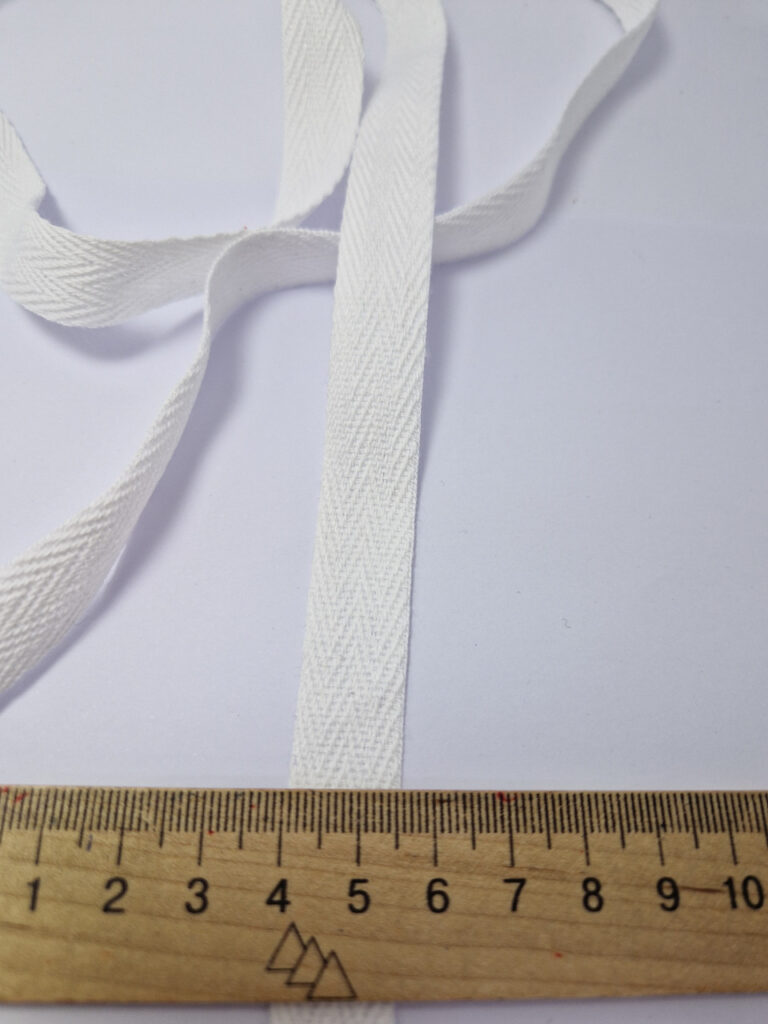 Кіперна стрічка біла 1.5 см