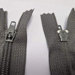 Блискавка брючна вита 18 см (№4) сіра