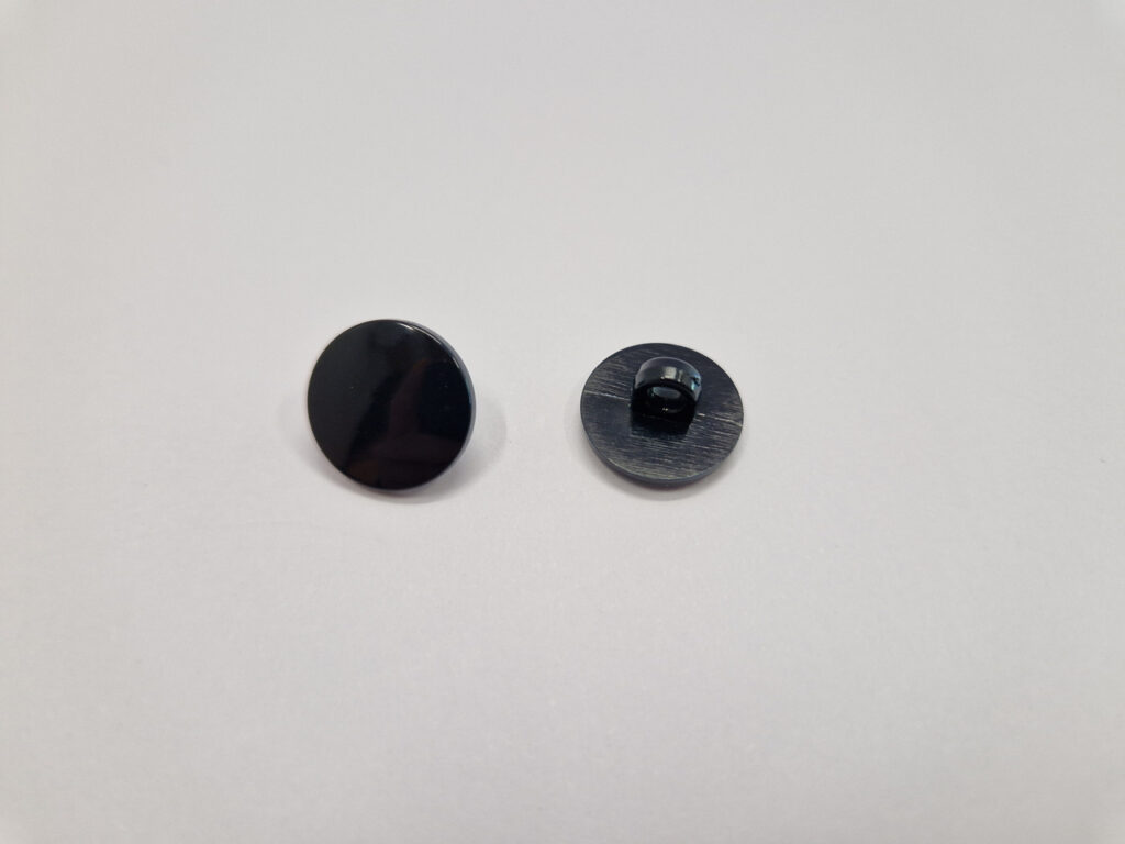 Гудзик темносиня на ніжці 1.5 см