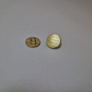 Гудзик на ніжці золотистий металевий 1.5 см