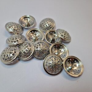 Гудзик на ніжці нікель металевий 2.3 см