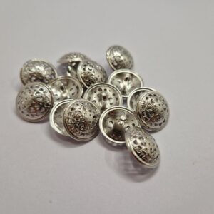 Гудзик на ніжці нікель металевий 1.7 см