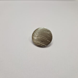 Гудзик на ніжці темний нікель металевий 2 см