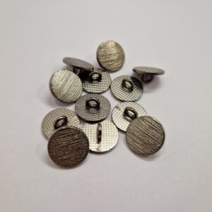 Гудзик на ніжці темний нікель металевий 1.5 см