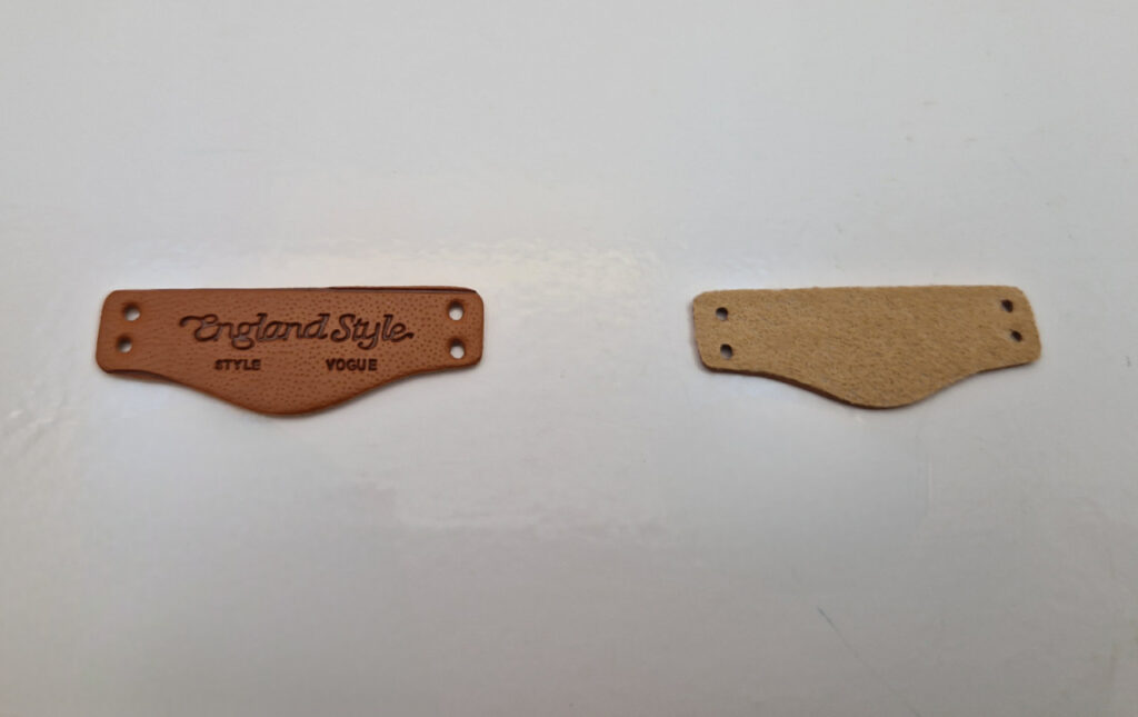 Нашивка пришивна шкіряна