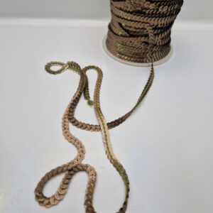 Паєтки на нитці, коричневі