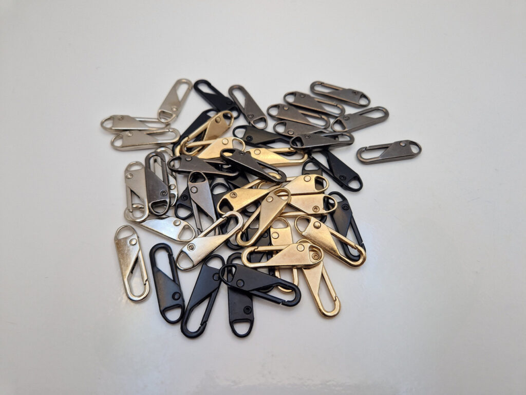 Пулер для бігунка металевий колір, нікель