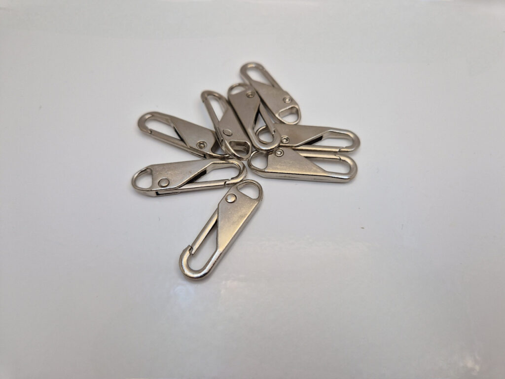 Пулер для бігунка металевий колір, нікель