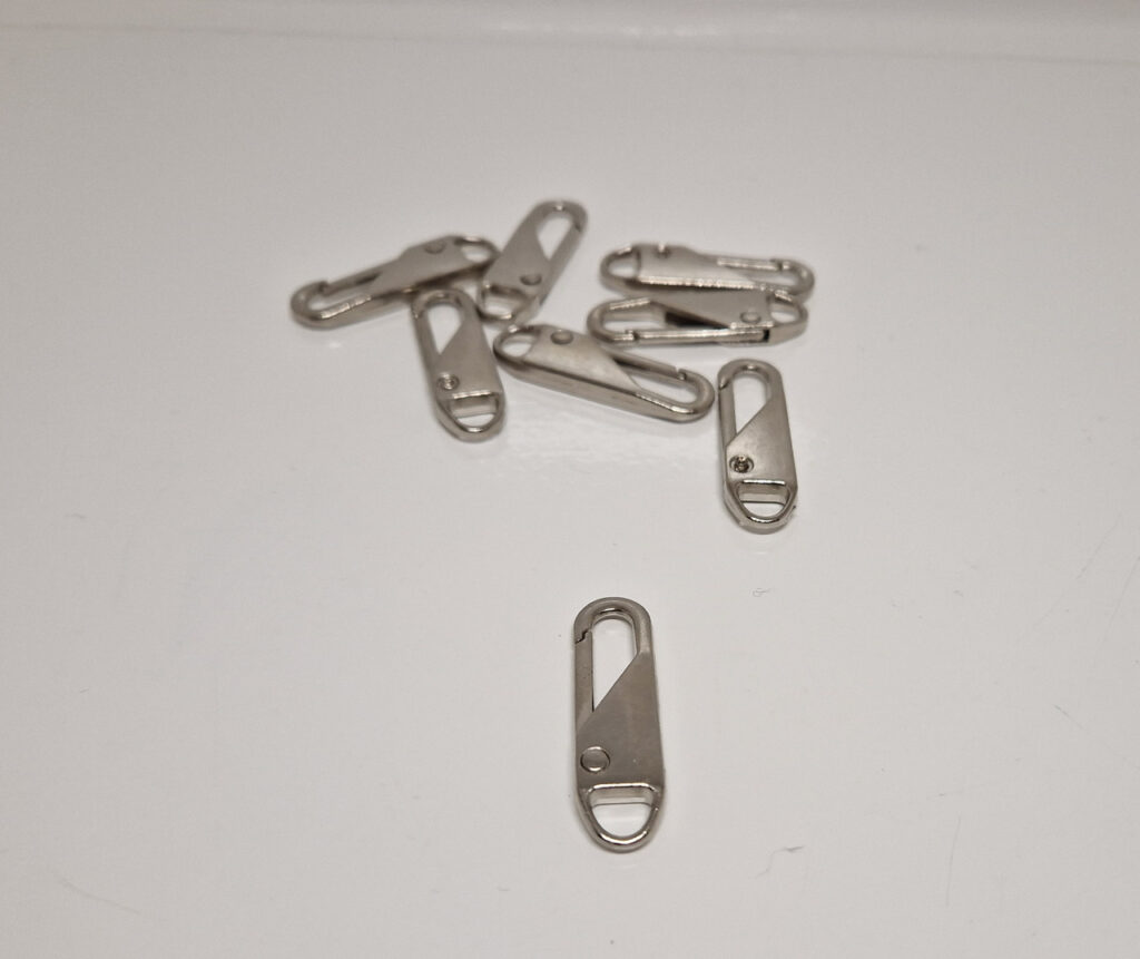 Пулер для бігунка металевий колір, нікель