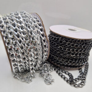 Декоративний ланцюг колір темний нікель