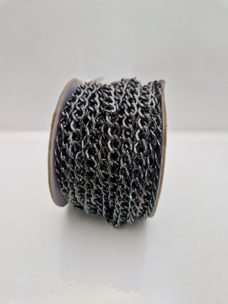 Декоративний ланцюг колір темний нікель