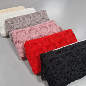 Мереживо чорне, ширина 6 см