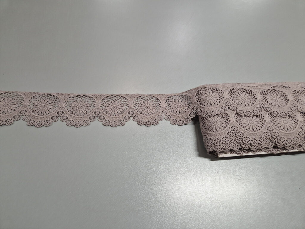 Мереживо фрезове, ширина 6 см
