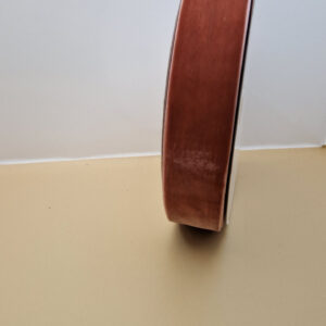 Оксамитова стрічка коричнева (40 мм ± 2 мм)