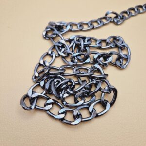 Декоративний ланцюг колір темний нікель (к-38)